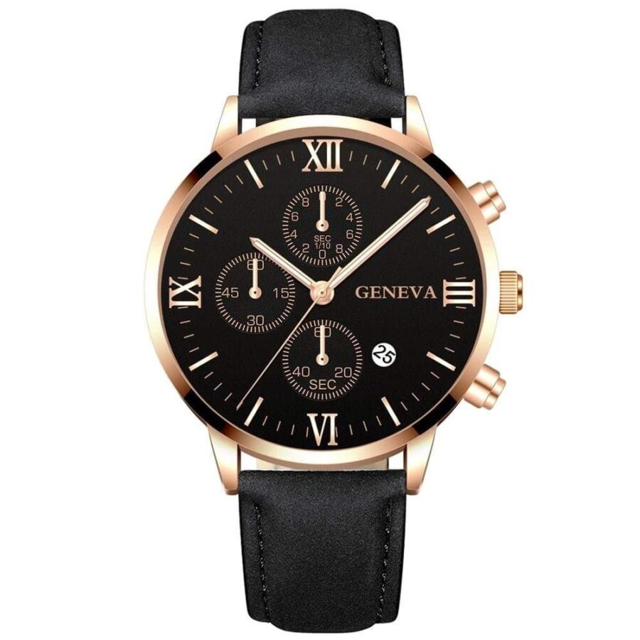 GENEVA Military-Style Sport Men Watch Nairobi Kenya