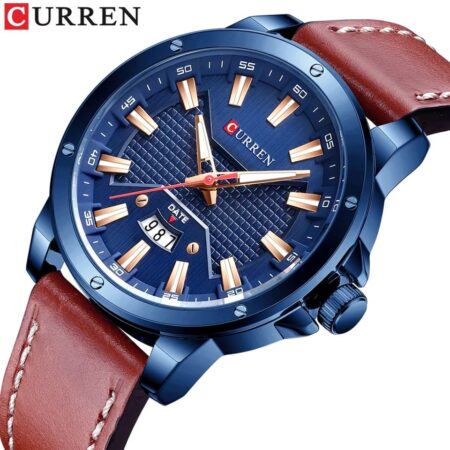 CURREN Men's Luxury watch with Leather - Rio Gift Shop