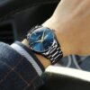 OLEVS Men's Luxury Stainless Steel Water Resistant Luminous Date/Day Wrist Watch - Image 5