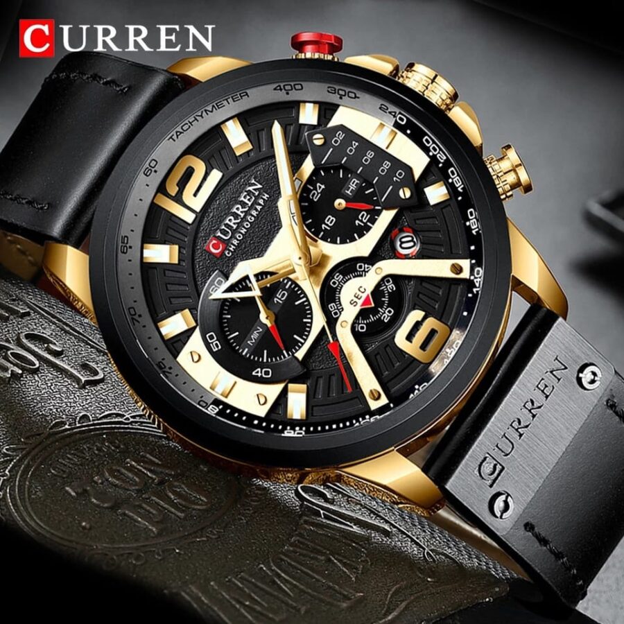 Curren Men's Sports Military Chronograph Watch - Image 3