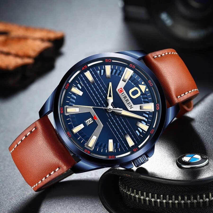 Men Watch CURREN Top Brand Luxury Fashion Quartz Men's Watch - Image 3