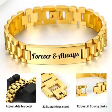 Gold Bracelets for Men in Kenya