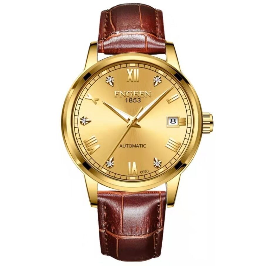 Mechanical Luminous Leather Auto Date Men Watch Nairobi