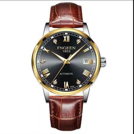 Mechanical Luminous Leather Men Watch