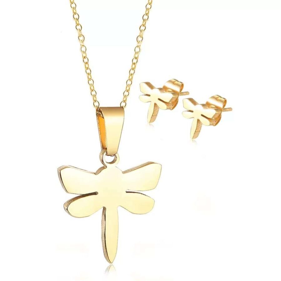 Fashion Stainless Steel Jewelry Gold