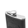 Personalized Hip Flask Gift Set, Hip Flasks for Liquor for Men with Leather Cover, 7 Oz - Image 6