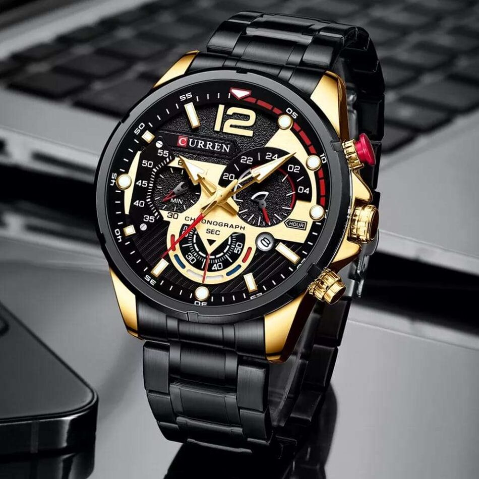 Curren Chronograph Water Resistant Watch - Rio Gift Shop