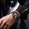 Curren Chronograph Water Resistant Auto date Men’s Wrist Watch - Image 5