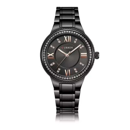 Curren Ladies Black Wrist Watch