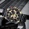 Curren Chronograph Water Resistant Auto date Men’s Wrist Watch - Image 4