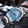 CURREN Stainless Steel Dress Quartz Movement  Formal Occasion Men`s Wrist Watch Latest Design - Image 4