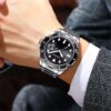 Curren Men's Watches Quartz Movement  Stainless Steel Band  Business Design Simple Clock - Image 4