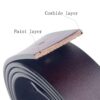 Men's Dress Casual/Formal Every Day Leather Belt - Image 3