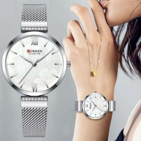 Ladies Quartz Silver Watch