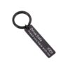 Cute I Love you MOST Key Chain Couple Stainless Steel - Image 3