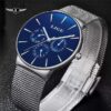 LIGE Men’s Chronograph Waterproof Quartz Wrist Watch - Image 2