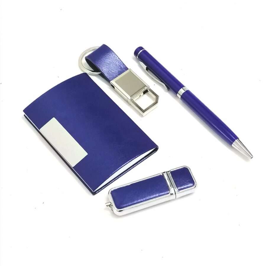 Blue Cardholder Gift set 3