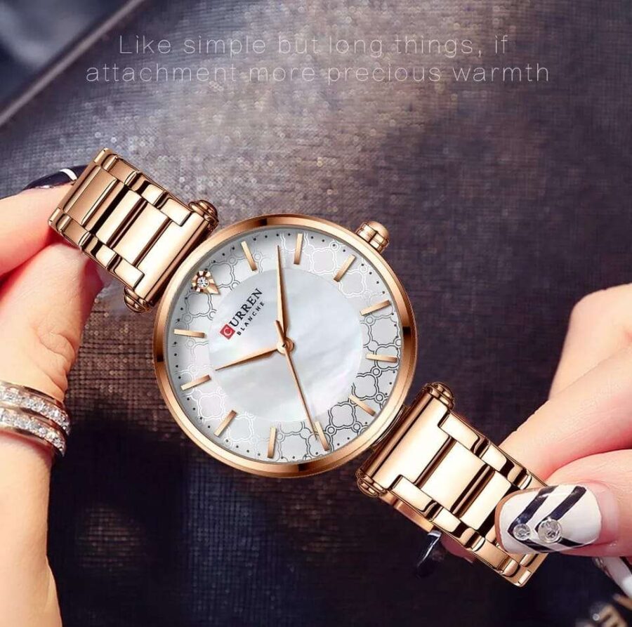 CURREN Top Brand Ladies Thin Quartz Wristwatch