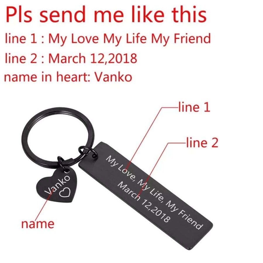 I love you Keychain