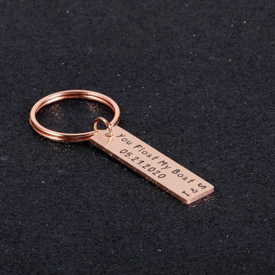 Rose Gold Keychain