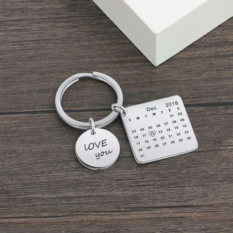 Save the Date KeyChain