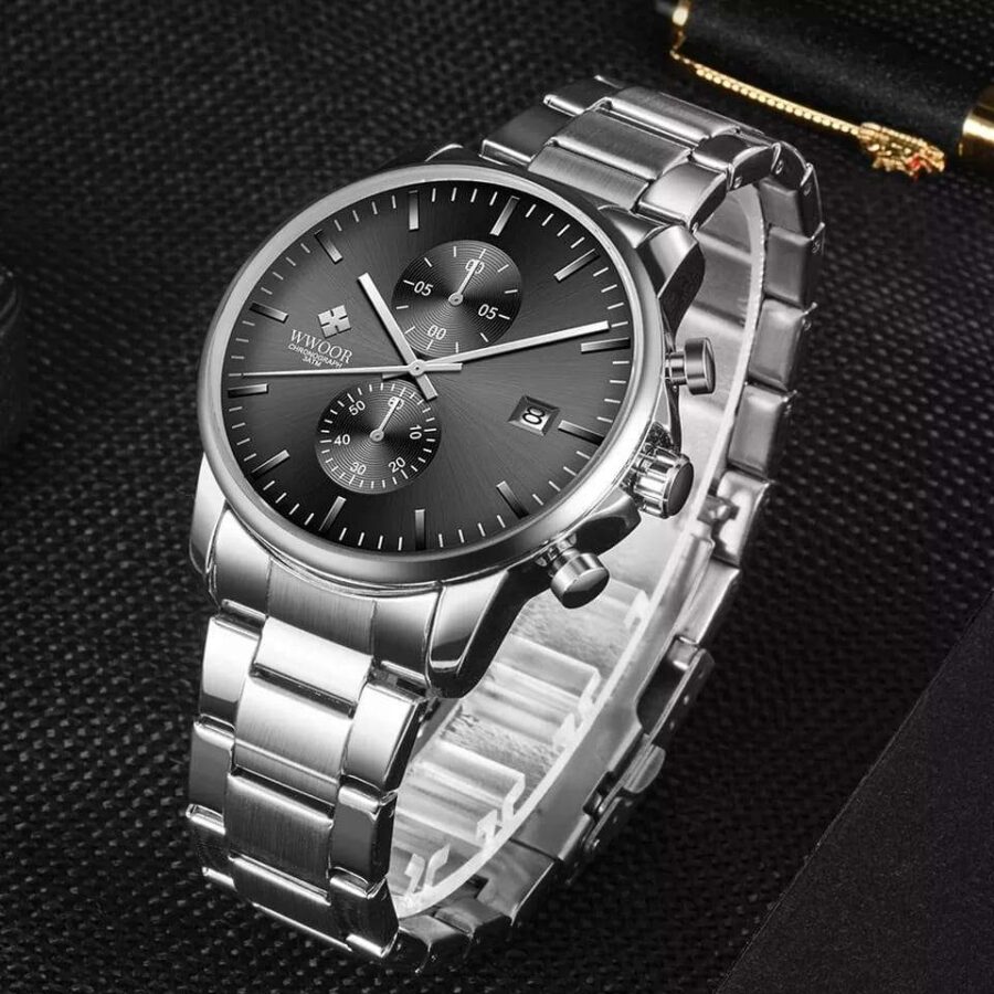 Wwoor Silver Watch 1