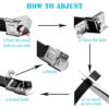 Unisex Engravable Silicone Stainless Steel Bar Rubber Bracelet - Image 4