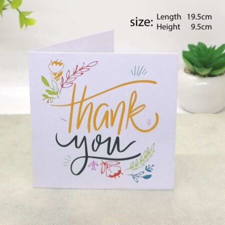 Thank You Appreciation Gift Card