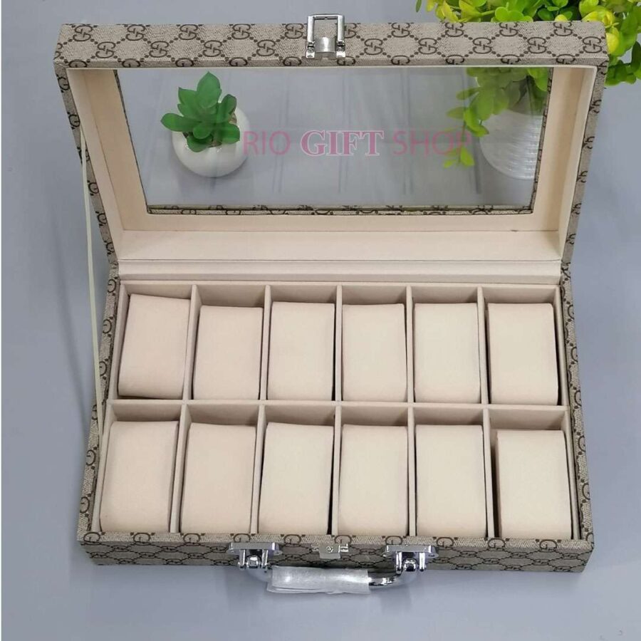 Watch Storage Box 12 Slots Organizer - Image 2