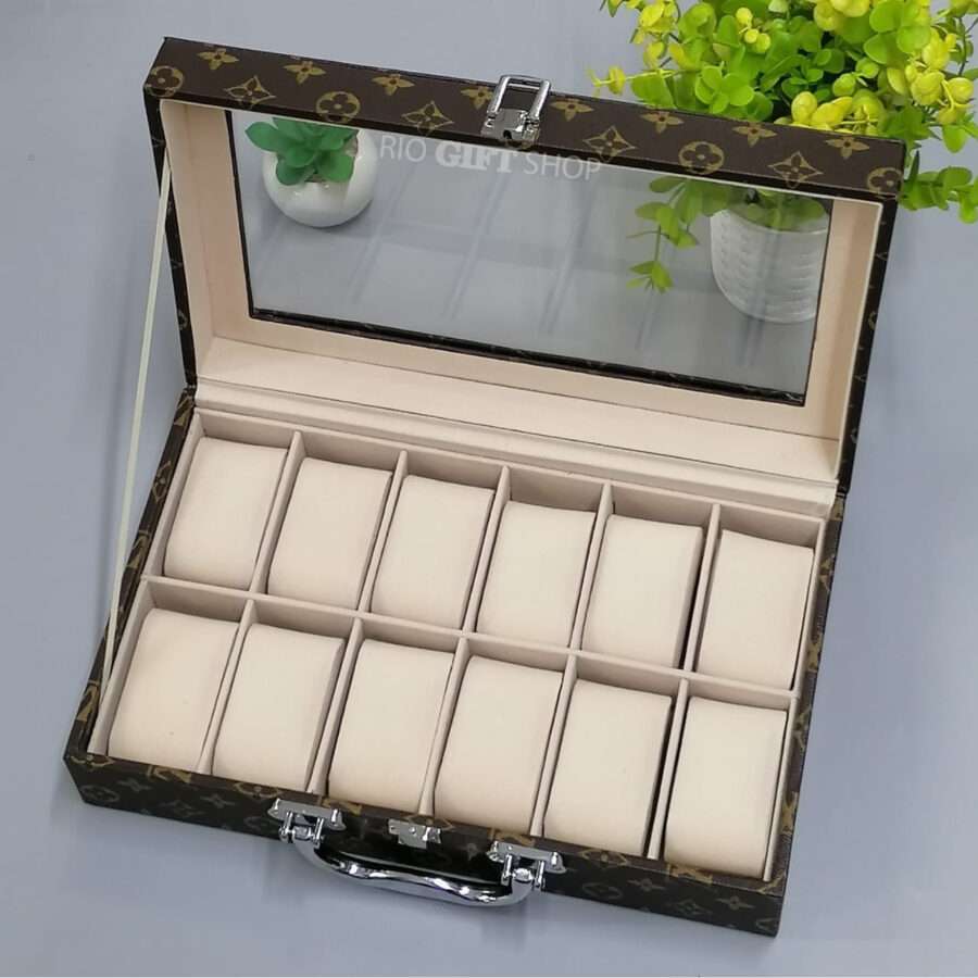 12 Slot Watch Box Organizer