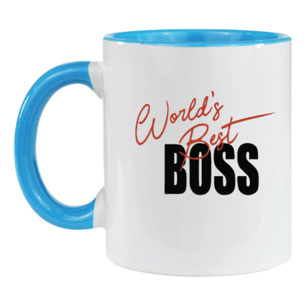 World's Best Boss Customized Coffee Mug