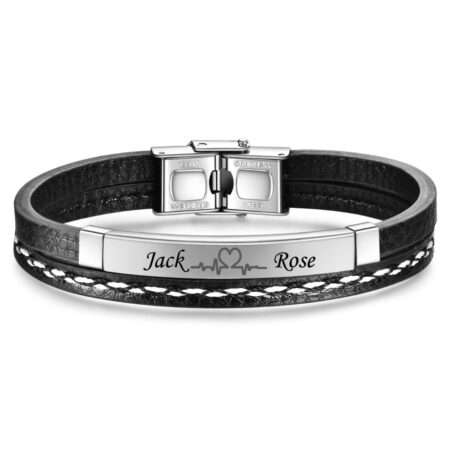 Black Leather Bracelets in Kenya