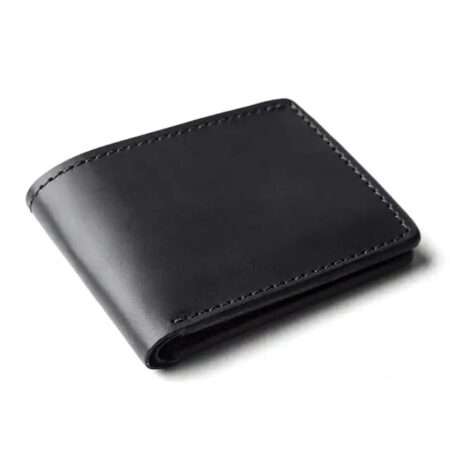 Black Full Grain Leather Wallet