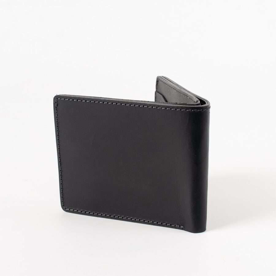 Black Full Grain Leather Wallet