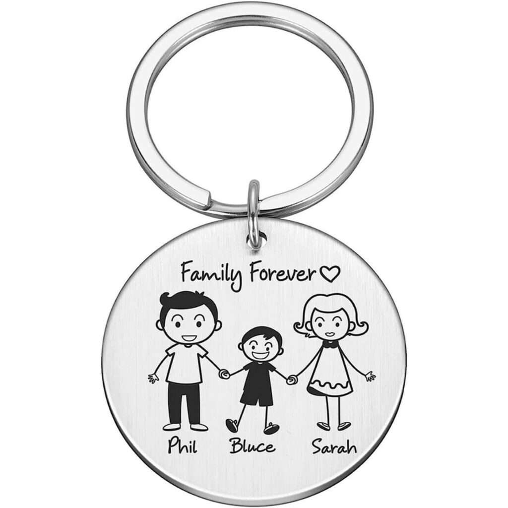 Personalized Family Gift Keychain in Kenya » Rio Gift Shop