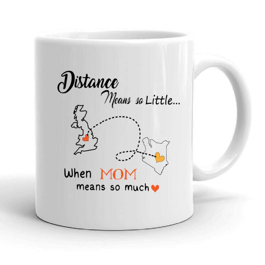 Long Distance Mom Relationship Mug