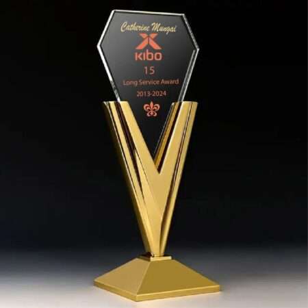 Corporate and Business Award Trophy