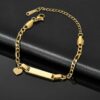 24K Women Love Charm Bracelet - Image 2