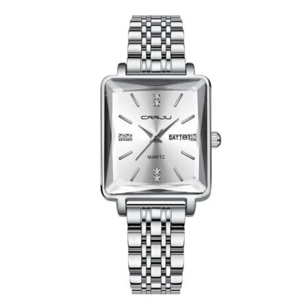 Silver Ladies Quartz Wrist Watch