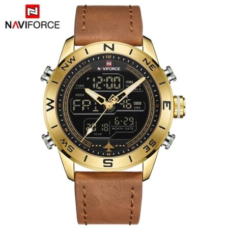 Naviforce Men Digital Analog Wrist Watch