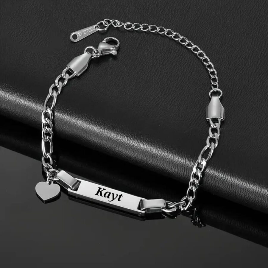 Customized Ladies Silver Bracelets