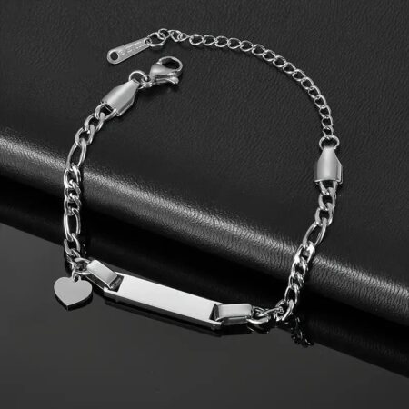 Customized Ladies Silver Bracelets