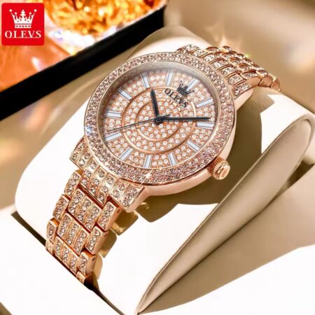 Diamond Quartz Watch For Women