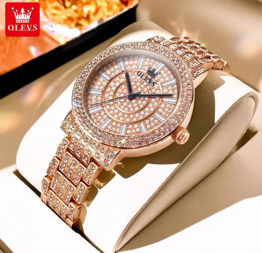 Diamond Quartz Watch For Women