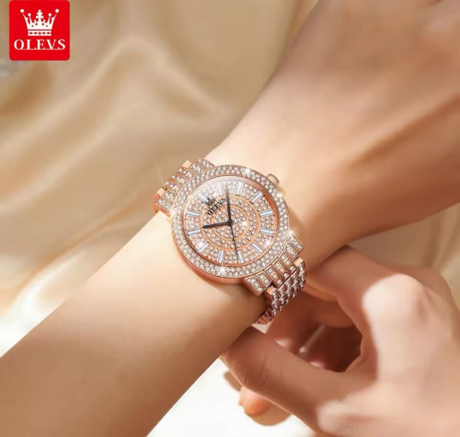 Diamond Quartz Watch For Women