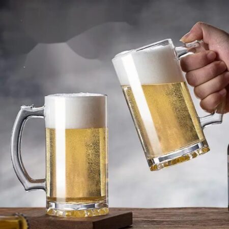 Big Engraved Clear Beer Mug 3