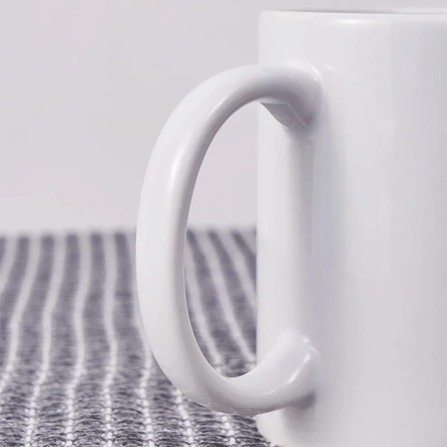 Custom Branded White Ceramic Mug