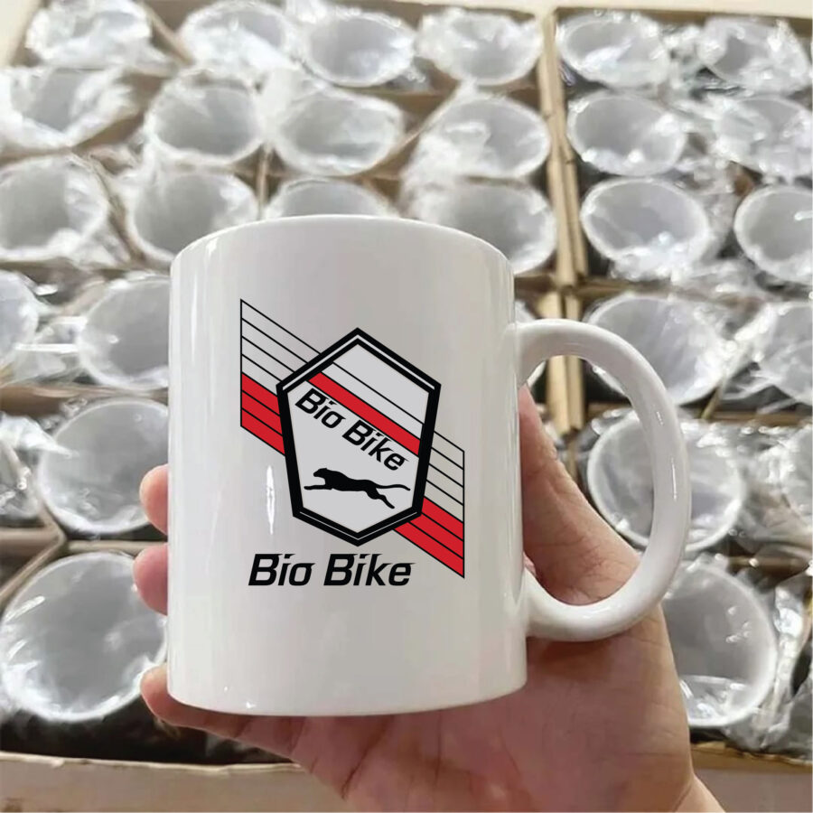 Custom Branded White Ceramic Mug