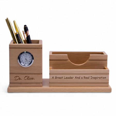 Custom Engraved Desk Organizer For Office