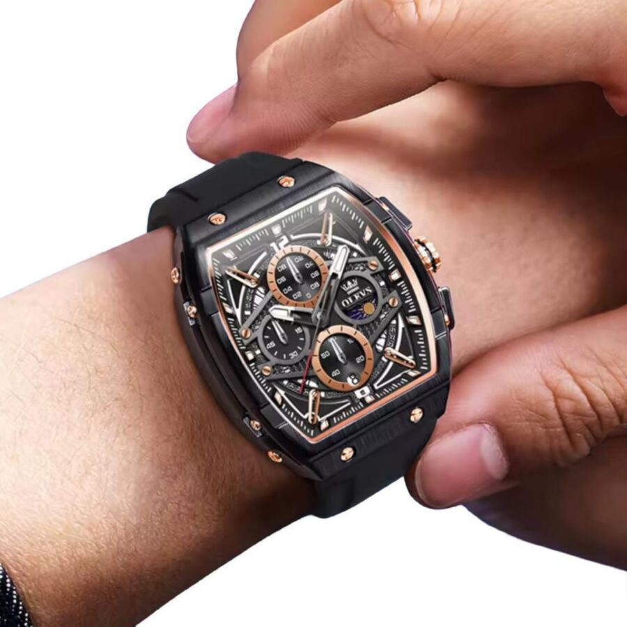 OLEVS Sport Business Quartz Watch for Men - Image 2